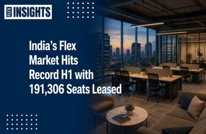 India’s Flex Market Hits Record H1 with 191,306 Seats Leased