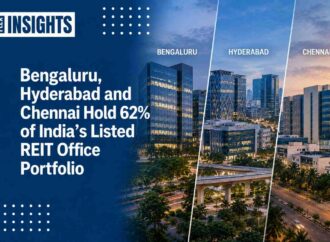 Bengaluru, Hyderabad and Chennai Hold 62% of India’s Listed REIT Office Portfolio
