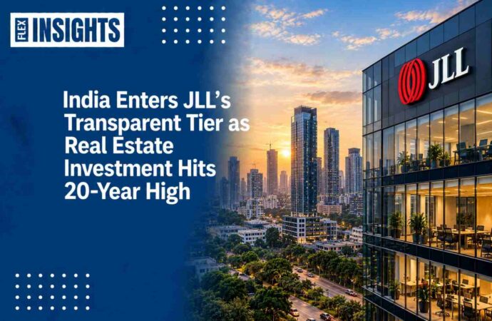India Enters JLL’s Transparent Tier as Real Estate Investment Hits 20-Year High
