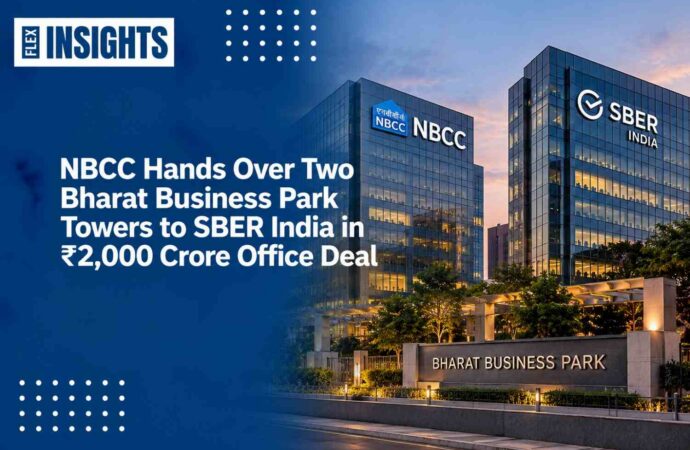 NBCC Hands Over Two Bharat Business Park Towers to SBER India in ₹2,000 Crore Office Deal