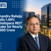 Chandru Raheja Sells 1.49% Mindspace REIT Stake for Nearly ₹500 Crore