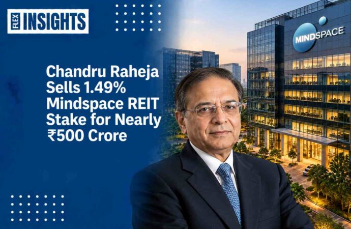 Chandru Raheja Sells 1.49% Mindspace REIT Stake for Nearly ₹500 Crore