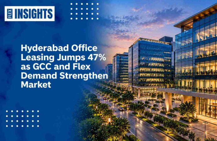 Hyderabad Office Leasing Jumps 47% as GCC and Flex Demand Strengthen Market